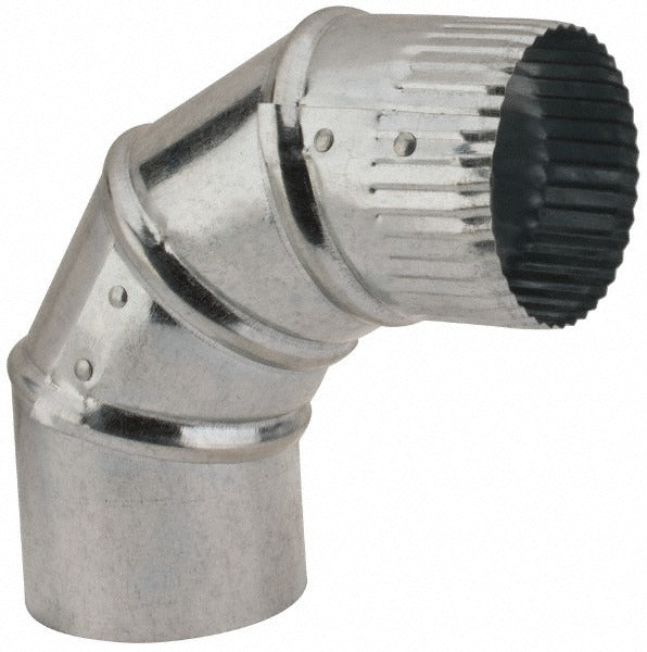 VALUE COLLECTION Value Collection 15003000 Galvanized Round Adjustable Elbow