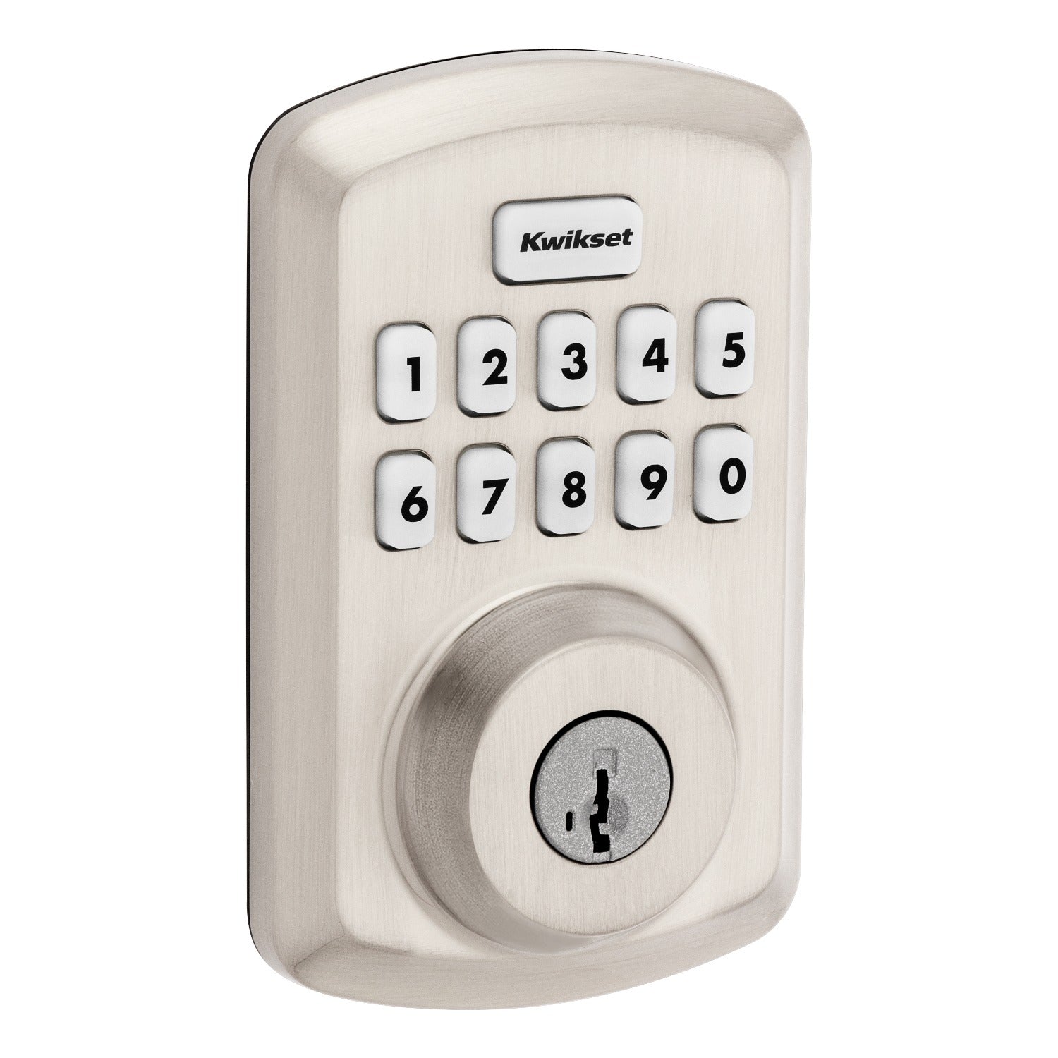 KWIKSET Kwikset 9250TRS-15S Powerbolt 2 Smartcode Deadbolt Satin Nickel