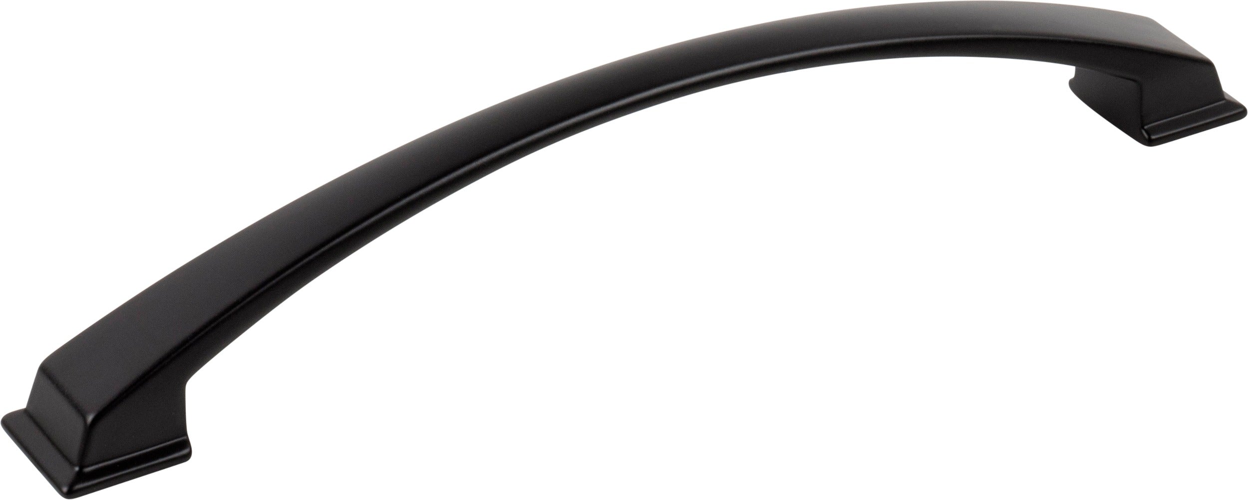 JEFFREY ALEXANDER Jeffrey Alexander 944-192MB Arched Cabinet Pull Matte Black