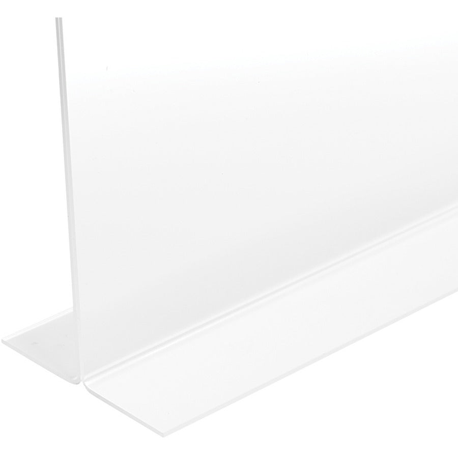 DEFLECTO Deflecto DEF879301 Anti-Glare Double-Sided Sign Holder (11 in x 7.5 in / Pack of 1)