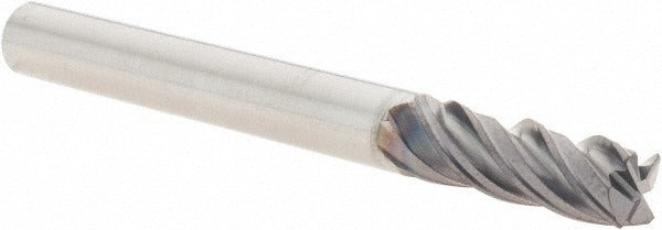 KYOCERA SGS PRECISION TOOLS Sgs 36599 Corner Radius End Mill 1/4 in 4 Flute Carbide