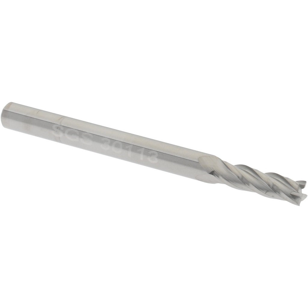 KYOCERA SGS PRECISION TOOLS Sgs 30113 Square End Mill 7/64 in 4 Flute Solid Carbide