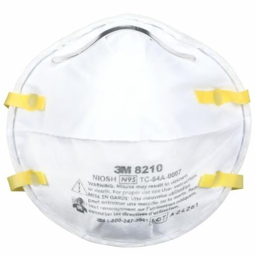 3M 3M 7100132742 8210 Particulate Respirator N95 (160 per Case)