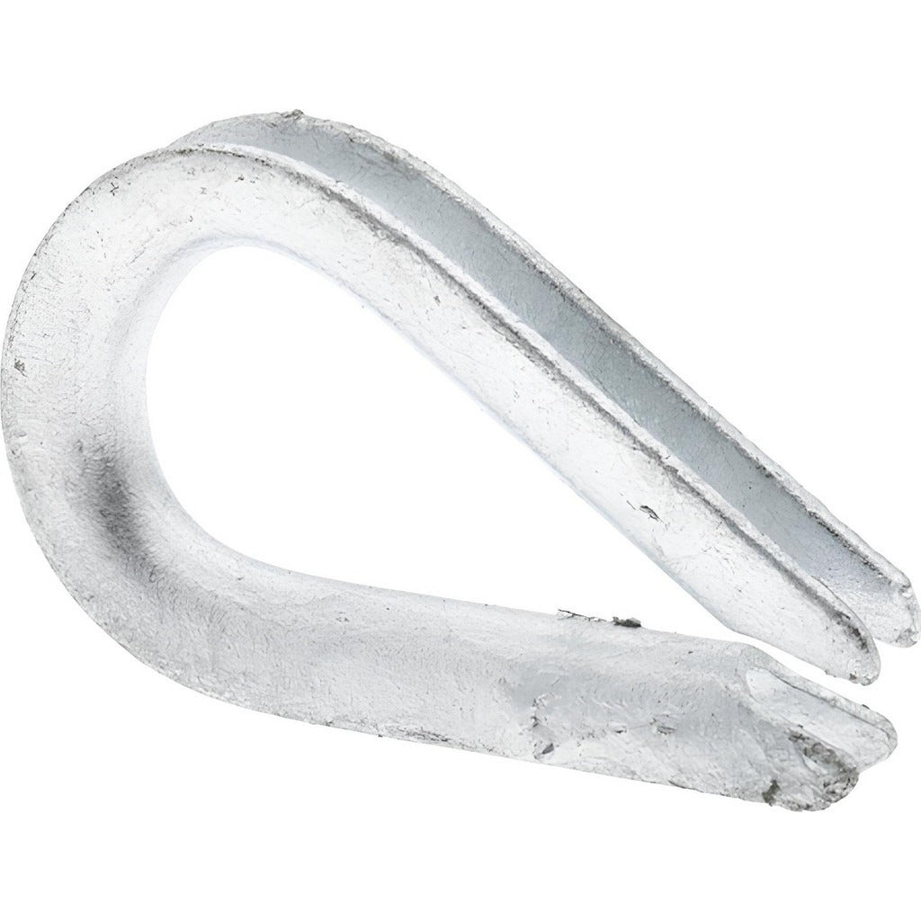 VALUE COLLECTION Value Collection 40400 Wire Rope Thimble Clip 1/8 in Galvanized