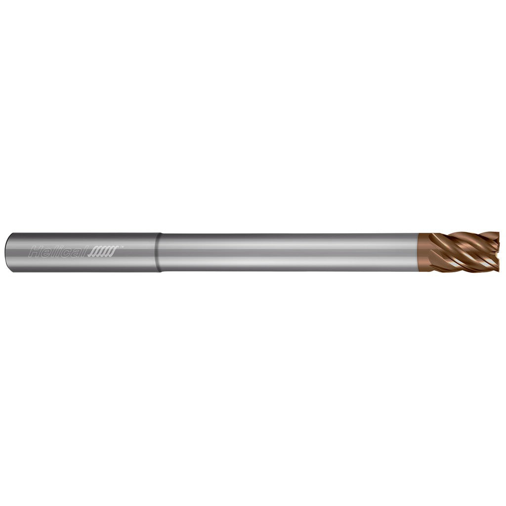 HELICAL SOLUTIONS Helical Solutions 86807 Square End Mill 1/4 in 5 Flute Carbide