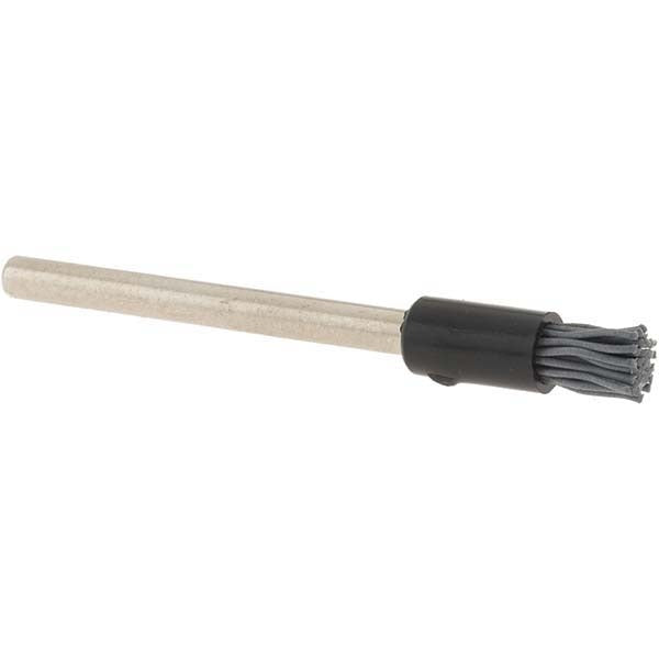 WEILER Weiler 26136 End Brush 3/16 in Nylon 500 Grit Silicon Carbide