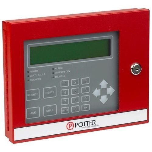 POTTER Potter Electric RA-6500 Lcd Remote Annunciator