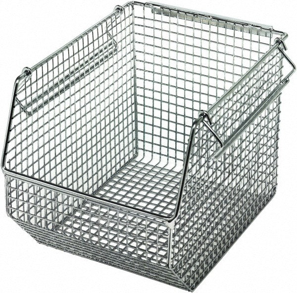 QUANTUM STORAGE SYSTEMS Quantum Storage QMB539C Metal Hopper Stacking Bin Chrome