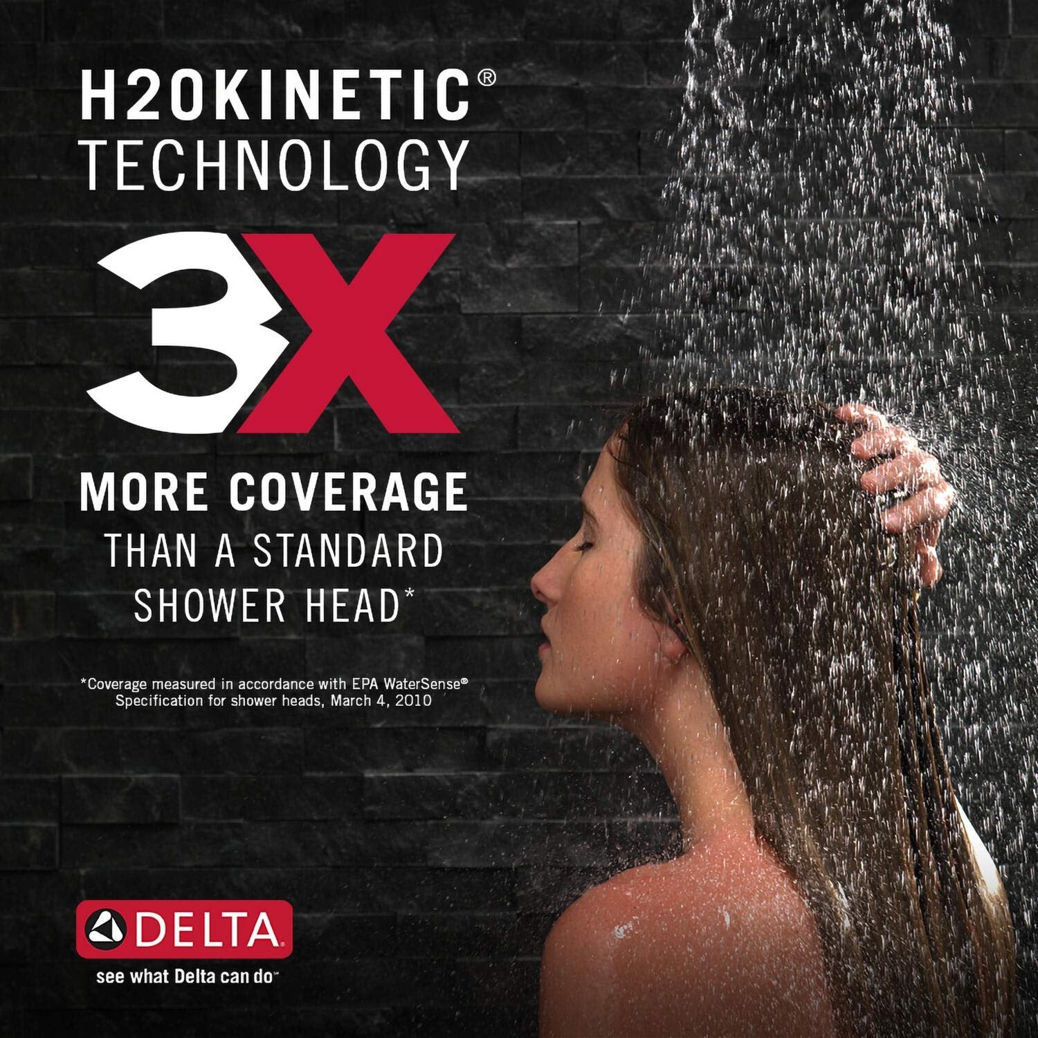 DELTA FAUCET Delta Faucet 58473-KS-PR25 Shower Combo 2.5 Gpm