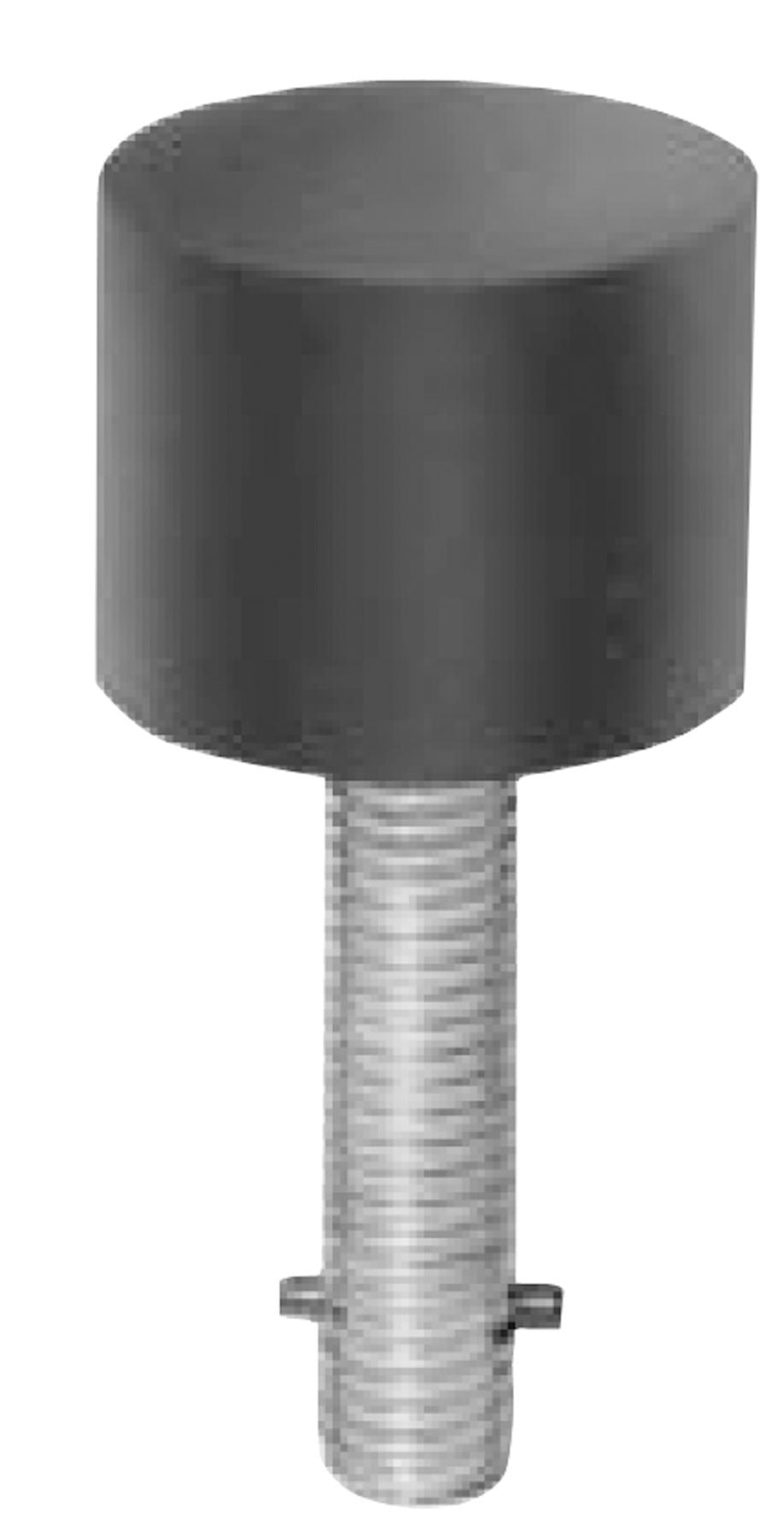 IVES Ives FS18S Short Security Stop Black Finish