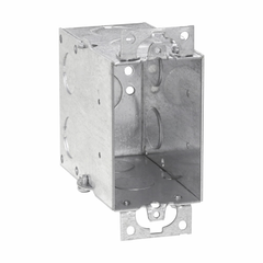 Crouse-Hinds TP252 3 x 2 x 3-1/2 Steel Gangable Switch Box