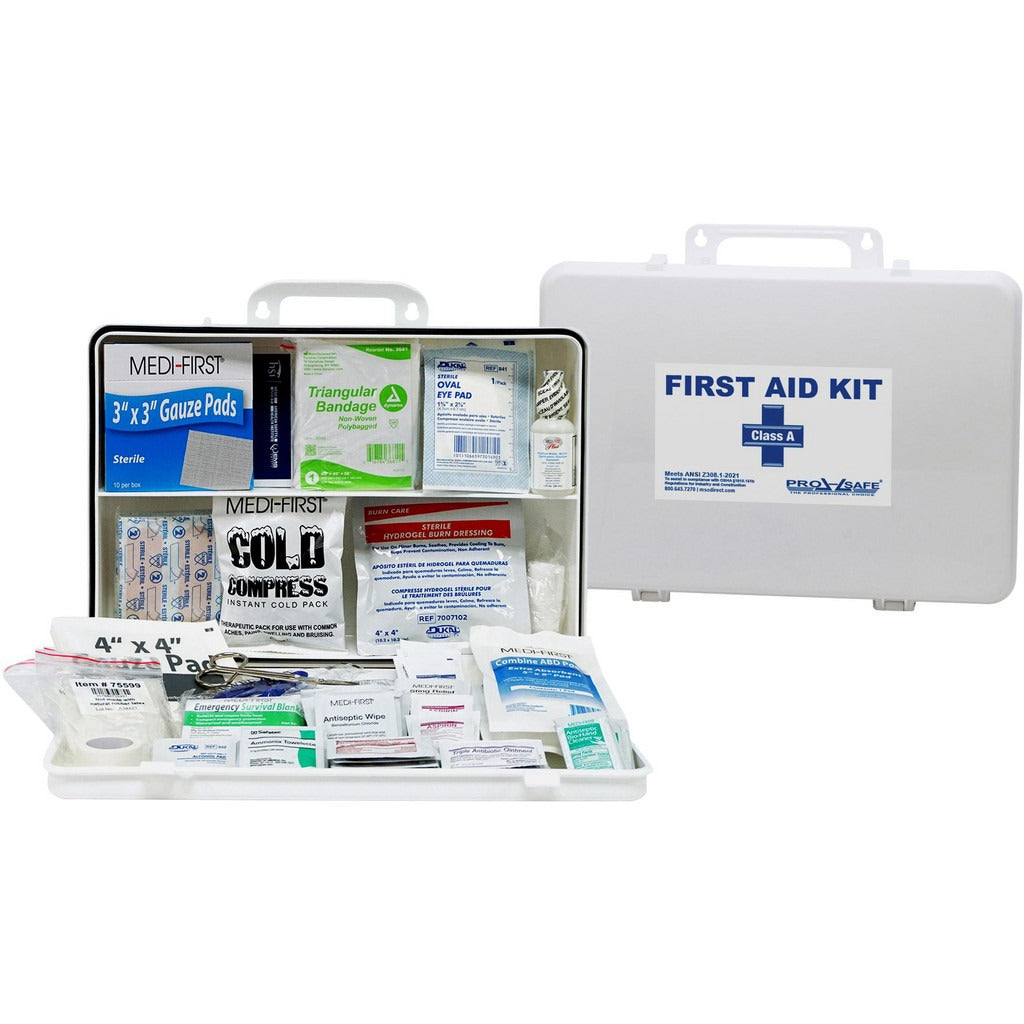 PRO-SAFE Pro-safe PS768ANSI First Aid Kit 163 Piece 50 Person