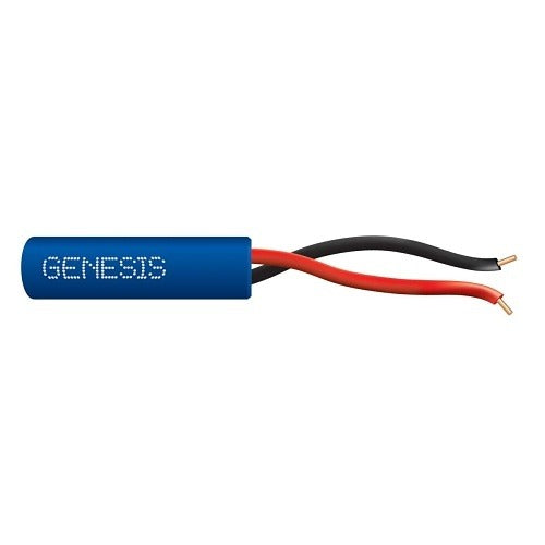 SOUTHWIRE Genesis Cable 21015806 22/2 Solid Riser Cable 500 Ft Blue