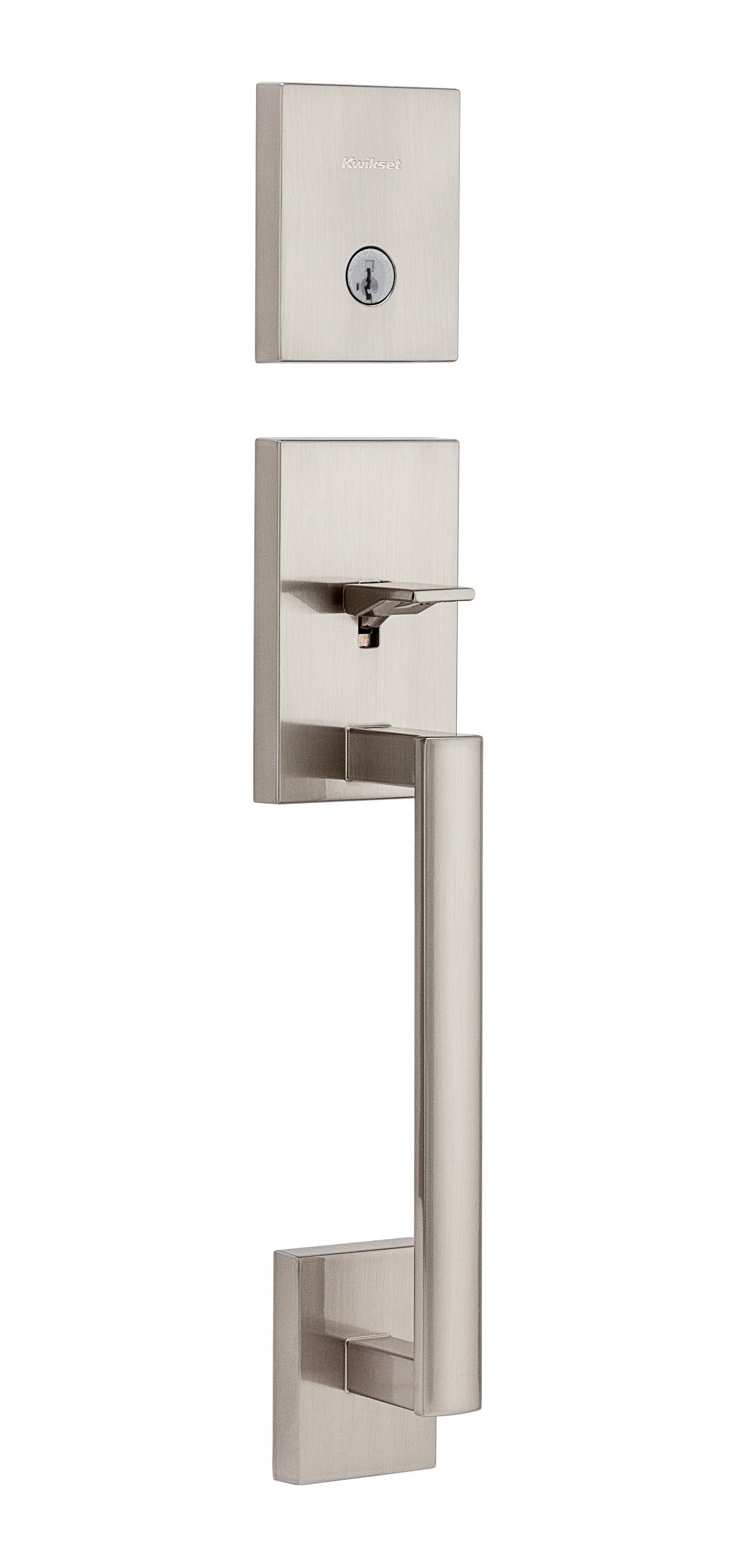 KWIKSET Kwikset 818SCELIP-15S.STRKP Exterior Handleset Satin Nickel
