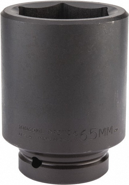 PROTO Proto J10065ML Impact Socket 1 in Drive 65mm 6-point