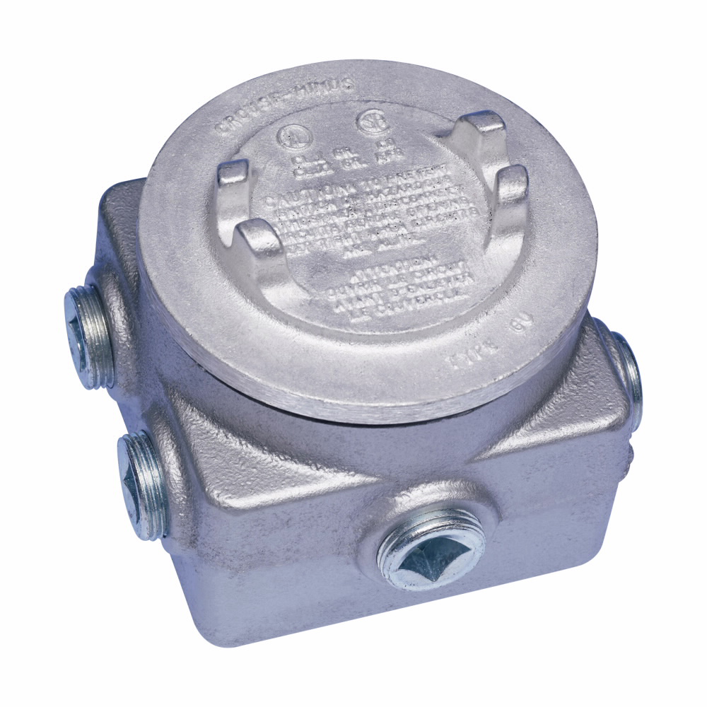 Crouse-Hinds GUP214 Junction Box Power 3/4 Inch