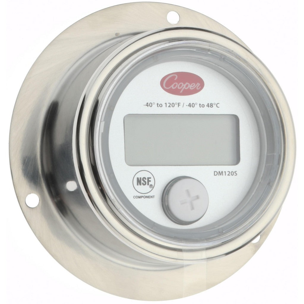 EATON Cooper DM120S-0-3 Digital Back Flange Panel Meter 120F