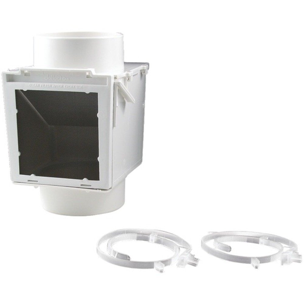 DEFLECTO Deflecto EX12 Extra Heat Dryer Saver (4 in / Includes 2 Clamps)