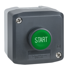 Schneider Electric XALD101H29H7 Square D 600 VAC 300 VDC 10 Amp 1NO Polycarbonate Push Button Control Station