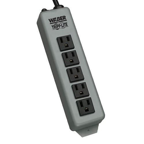 TRIPP LITE Tripp Lite 602-15 5 Outlet Power Strip 15 Inch Cord