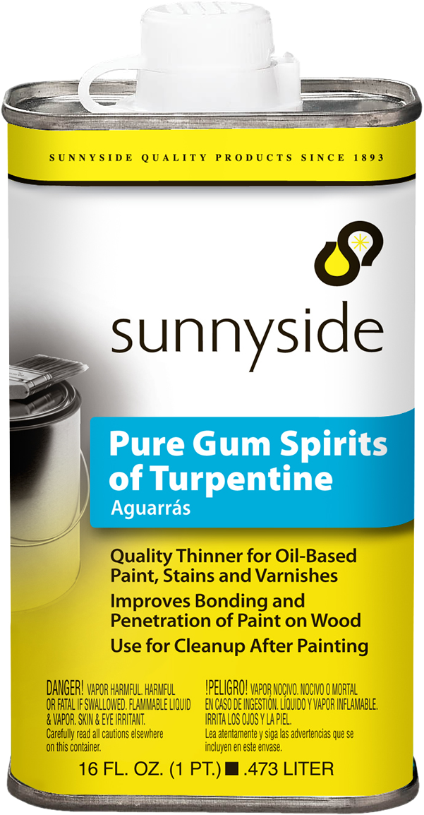 SUNNYSIDE Sunnyside 87032S Pure Gum Spirits Turpentine 1 Quart (Each)