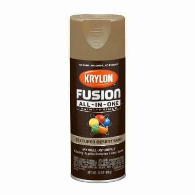 KRYLON Krylon K02781007 Textured Spray Paint Primer 12 Oz Desert Sand