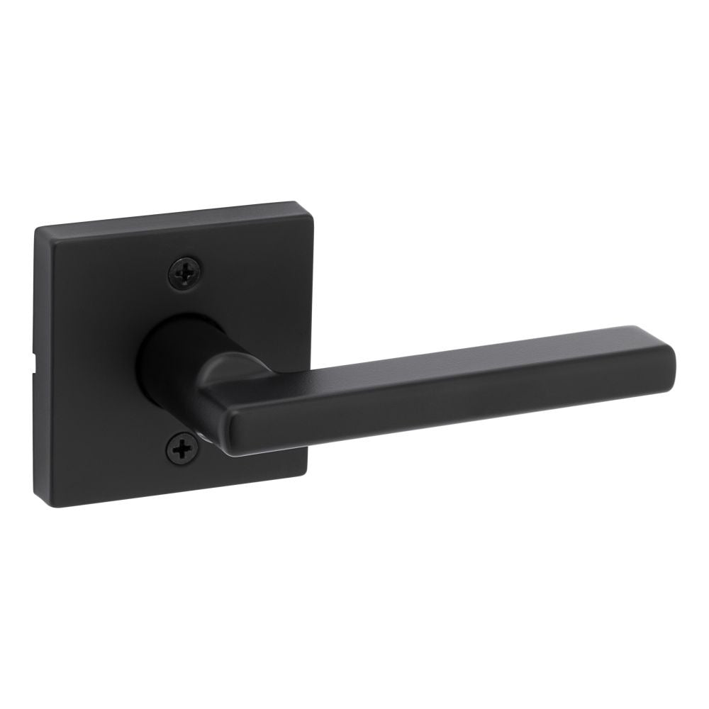 KWIKSET Kwikset 788HFLSQT-514 Halifax Half Dummy Lever Matte Black