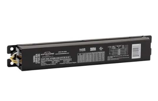 KEYSTONE TECHNOLOGIES Keystone Technologies kteb-432-uv-is-n-p-dp F32T8 Ballast