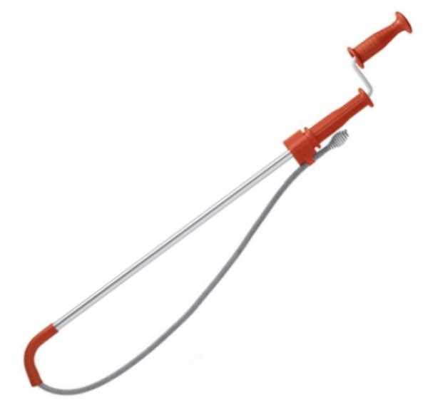 RIDGID 59797 K-6 Heavy Duty Toilet Auger With Bulb Head Tri-Wrap 6 ft L Cable