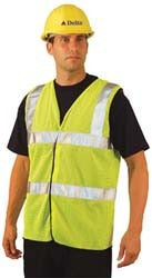 OCCUNOMIX Occunomix LUX-SSCOOLG-OL Class 2 Safety Vest Large