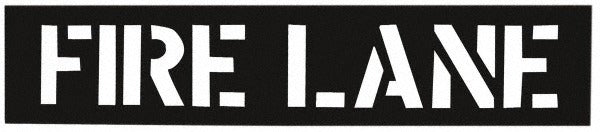 C H HANSON C.h. Hanson 12432 Facility Message Stencil 12 Inch