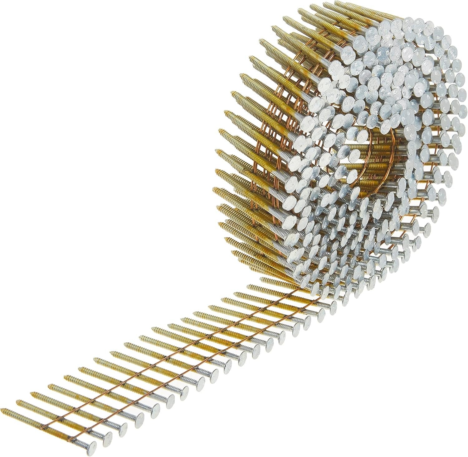 BOSTITCH Bostitch C4R80BDG Framing Nails Thickcoat Round Head 4,200-Pack 15 Degree Ring Shank