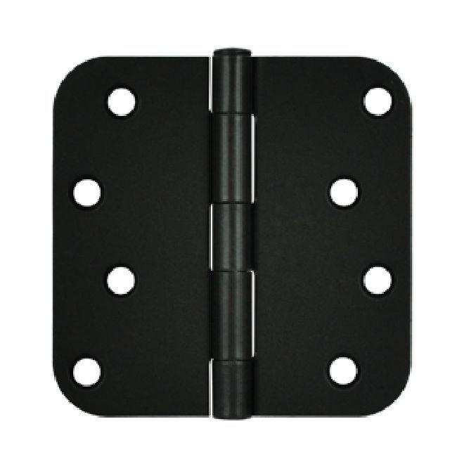 DELTANA Deltana S44R51B Radius Corner Hinge Flat Black