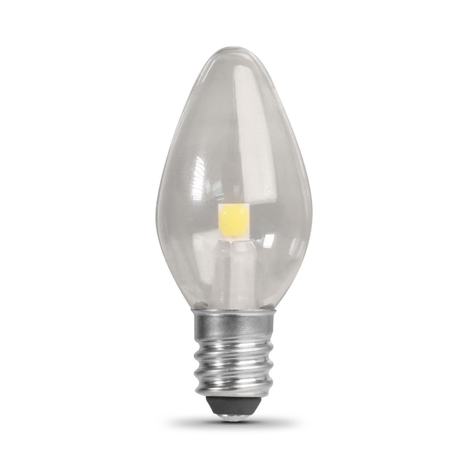 FEIT ELECTRIC Feit Electric BP7C7/827/LED/4 C7 LED Night Light Bulb 0.6W (7W Equivalent) 4 Pack BP7C7/827/LED/4