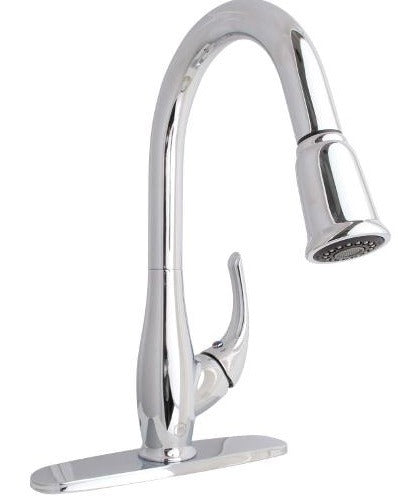 PPG PPG 85926 Wolverine Brass Pulldown Kitchen Faucet