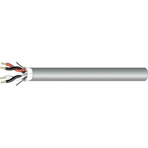 WEST PENN WIRE West Penn Wire AQC430GY0500 22 Awg 2 Pair Shielded Cable