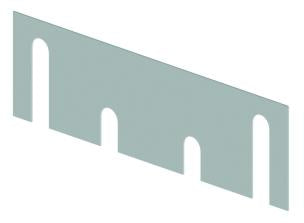 HAGER Hager Hinge 337C Template Hinge Shim 5in Prime Coat