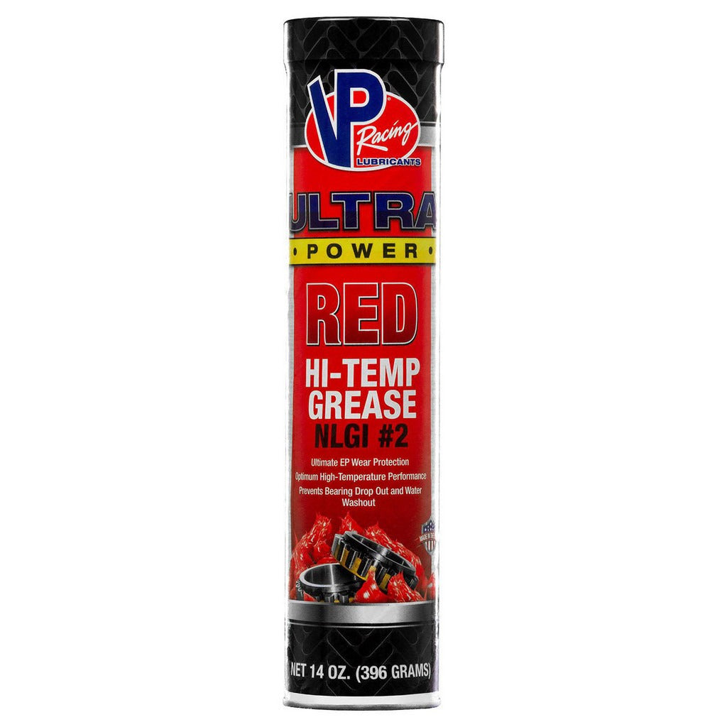 VP RACING FUELS Vp Racing Fuels VP8020040 Red Hi Temp Grease 14 Oz