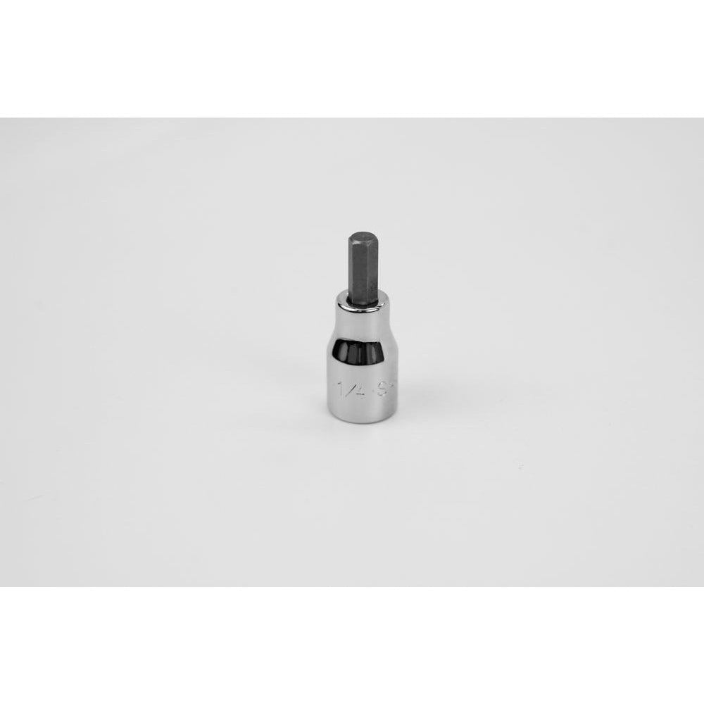 PARKER Sk 41210 Hex Bit Socket 3/8 in Drive 1/4 in Hex Chrome Steel