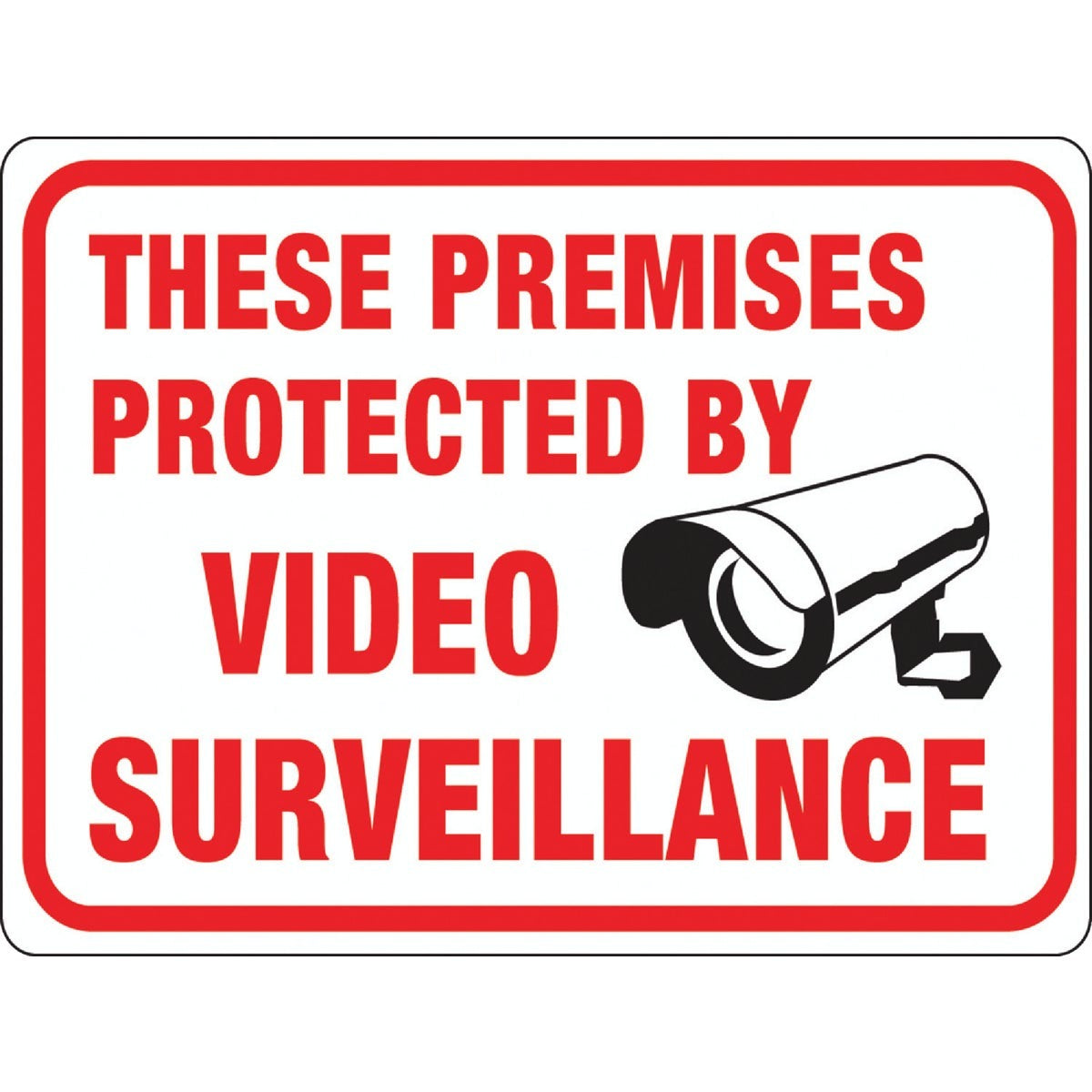 HY-KO Hy-ko 20619 Video Surveillance Sign Reflective