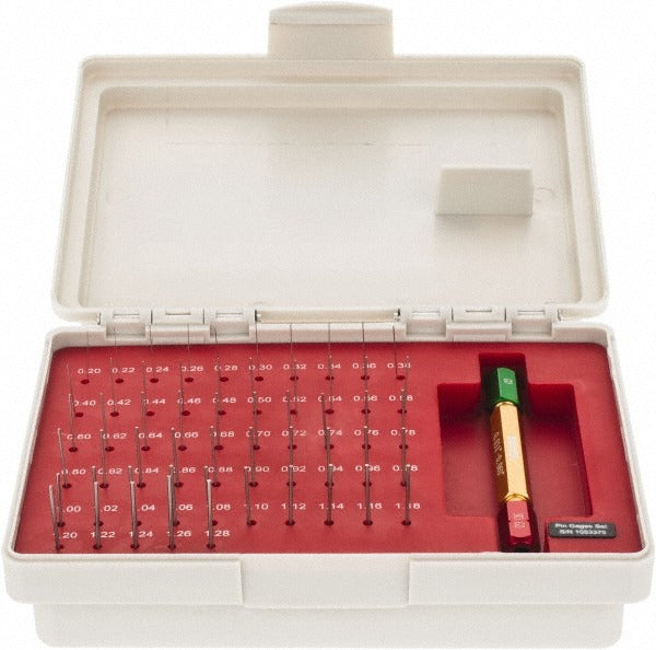 SPIROTHERM Spi 22-178-8 Class Zz Plug Gage Set 55 Pc Nist Traceable
