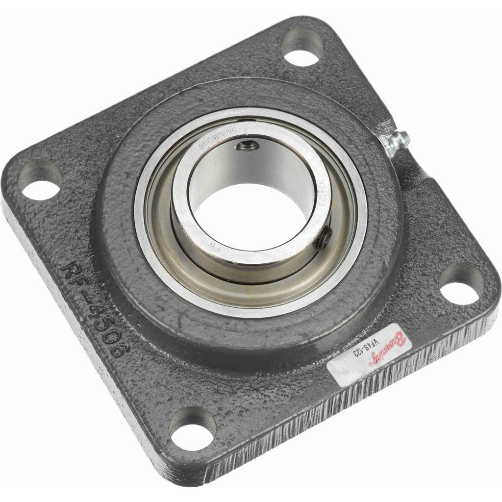 BROWNING Browning 767753 4-bolt Flange Bearing 1-7/16 in Bore