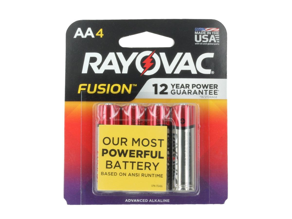 RAYOVAC Rayovac 815-4T High Energy AA 1.5V (4 Pack) RAY8154T