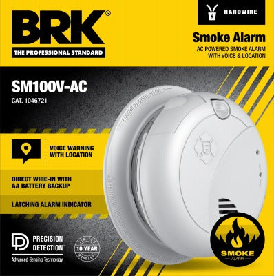 HONEYWELL Ademco Inc. 1046721 120V Ac/dc Photoelectric Smoke Alarm