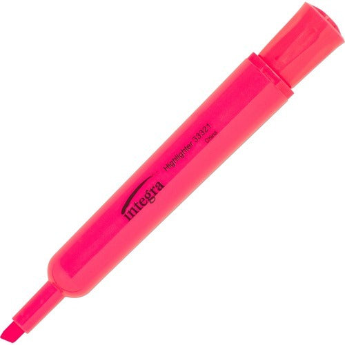 INTEGRA Integra ITA33321 Desk Highlighter Chisel Tip 12 Pack