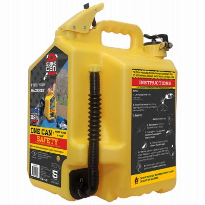 SURECAN Surecan Inc SUR5SFD2 5 Gallon Safety Diesel Fuel Can