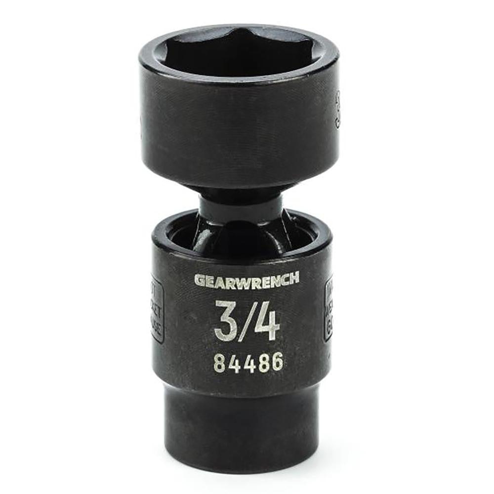 GEARWRENCH Gearwrench 84486 Impact Socket 3/8 in Drive 3/4 in 6-point