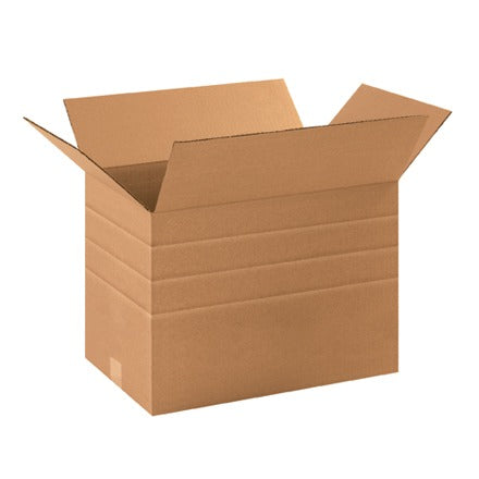 BSC PREFERRED Bsc Preferred MD171112R Multi-depth Corrugated Boxes 25pk