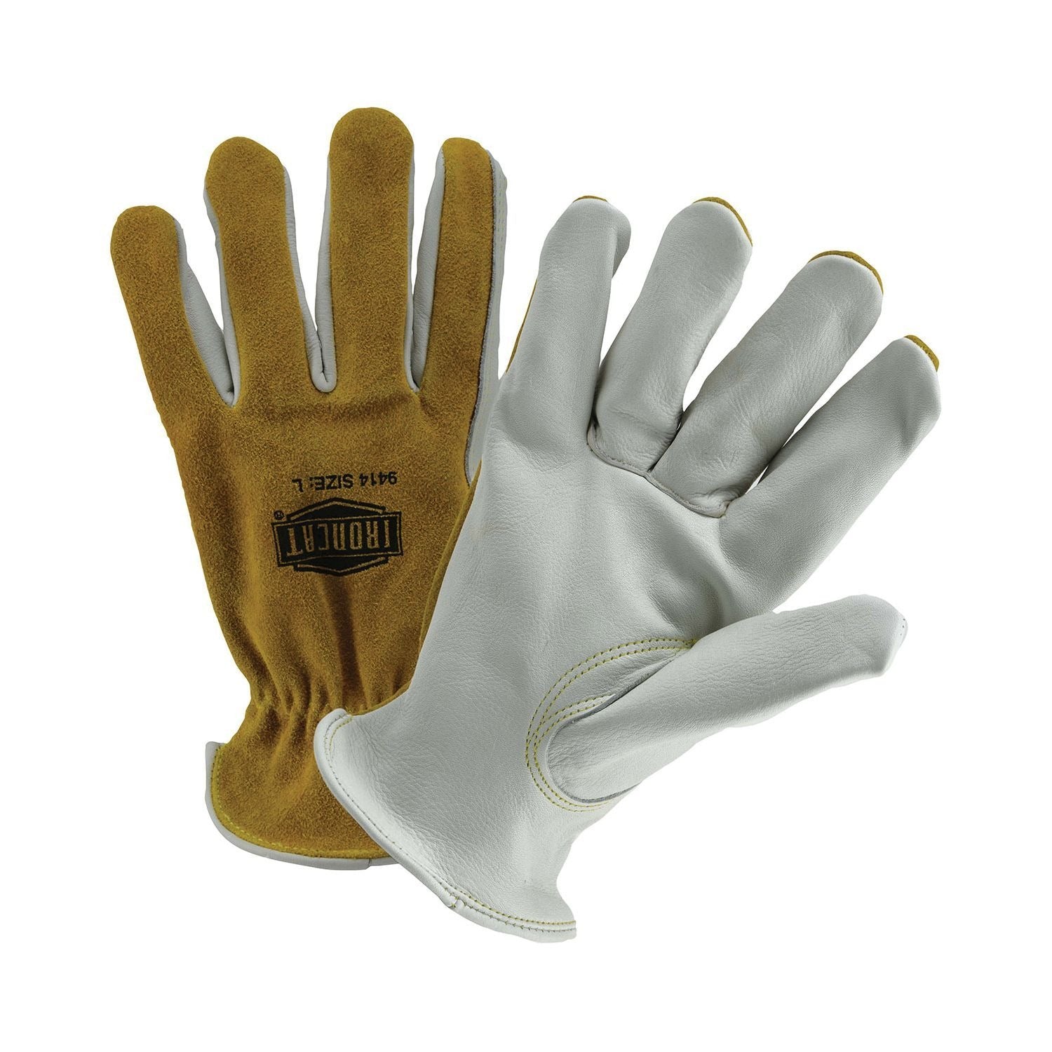 IRONCAT Ironcat 9414/L Prem Grain Cow Palm Split Back Size L