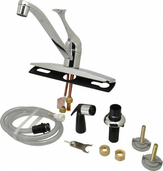 B&K MUELLER Bk Mueller 222-118 Kitchen Faucet Deck Plate Mount Chrome